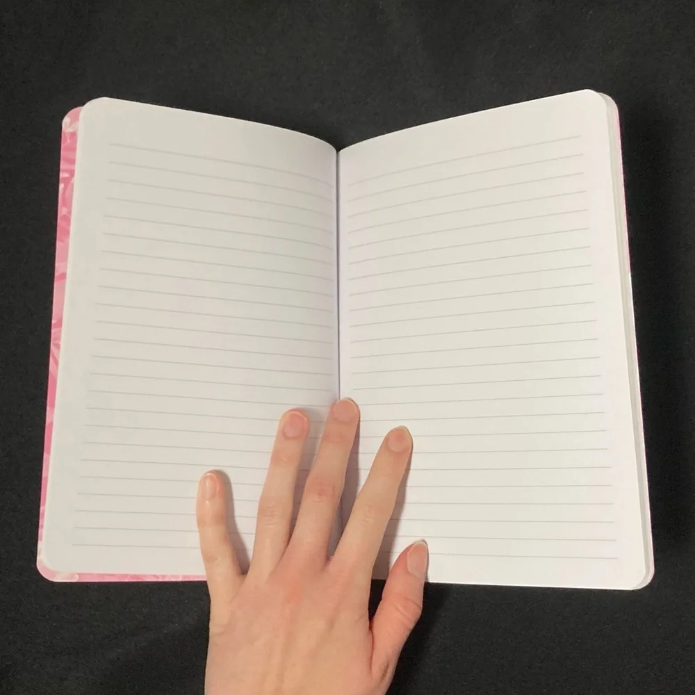 ⭐️ Studio Oh! Tropical Leaf Patterned Savage Notebook 80 Lined Pages